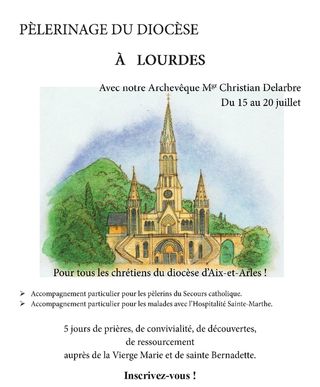 Affiche Lourdes 2 