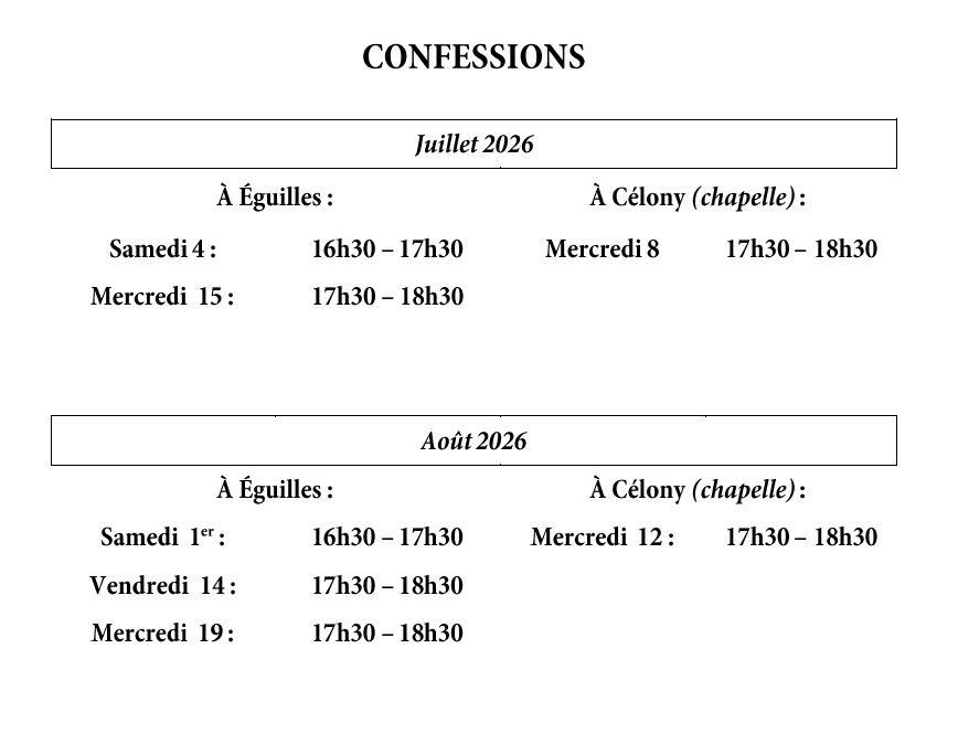 confessions juillet aout 2026